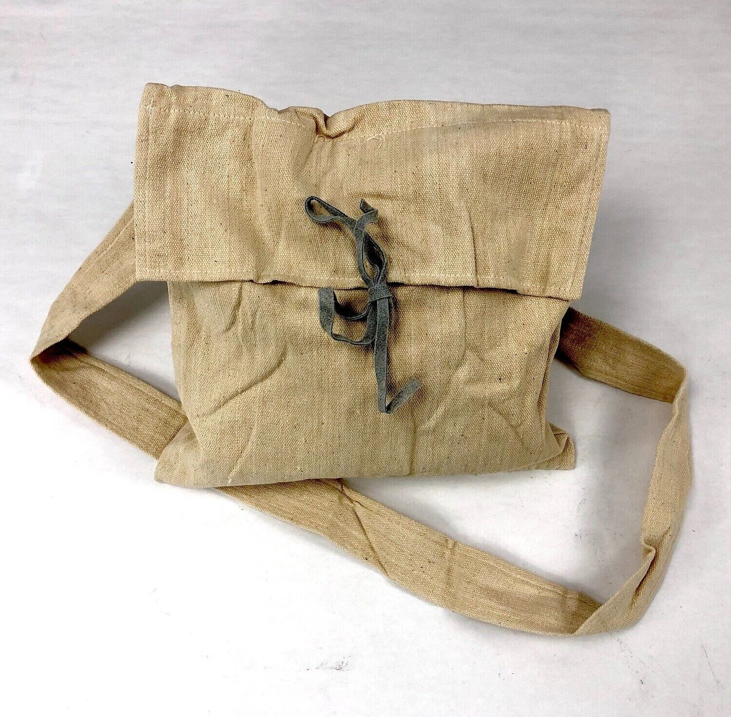Rustic Haversack with Leather Tie Closure - Reenactment, Rendezvous, Hunting
