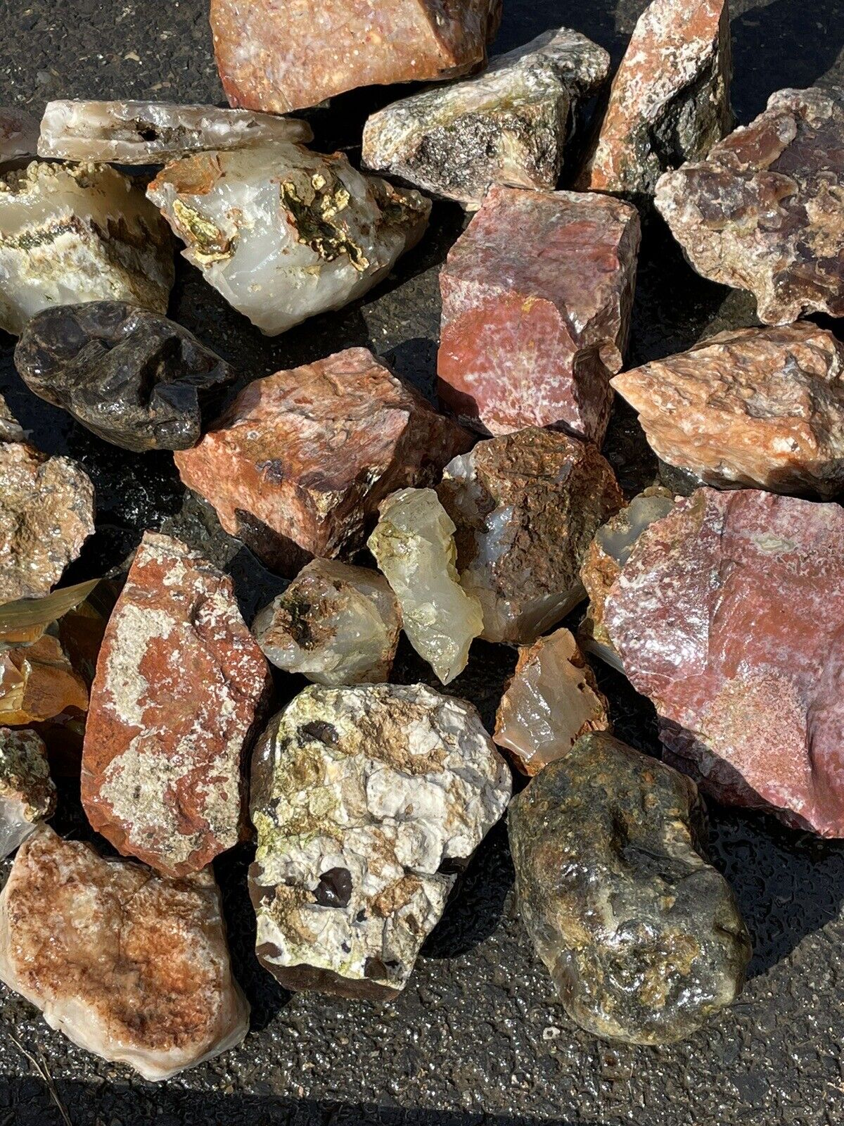 20 Pound Old Stock Rough 1950\'s Lapidary Collection Lot#3