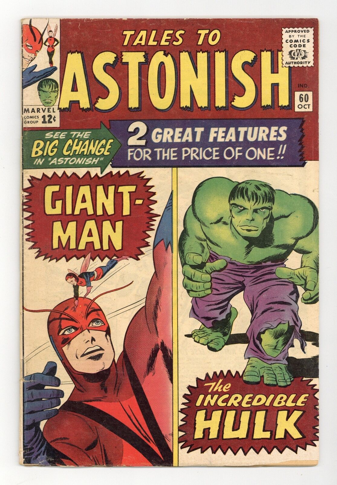 Tales to Astonish #60 GD/VG 3.0 1964