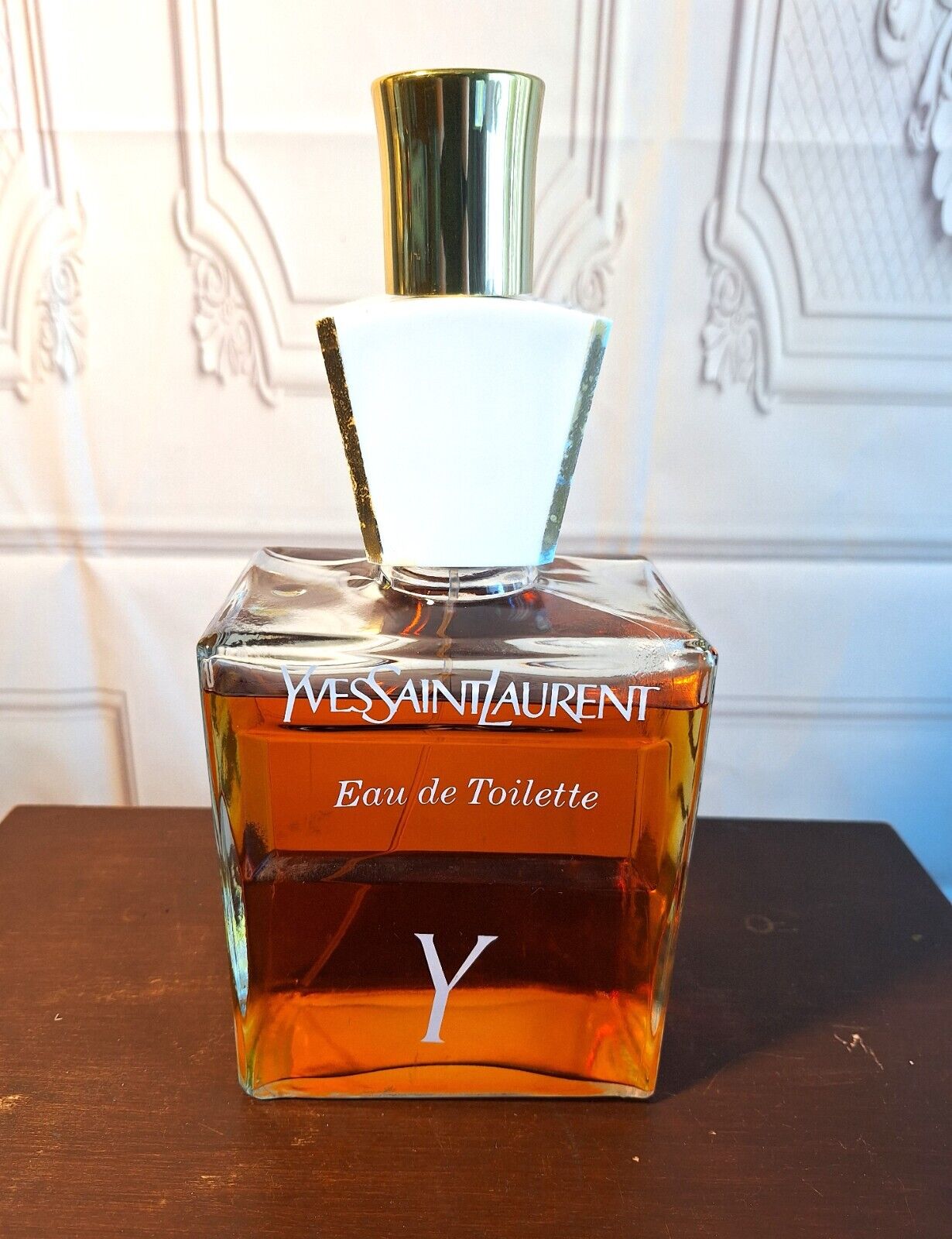 Vtg 70s Big Store Display Tester Yves Saint Laurent Y Eau de Toilette Perfume
