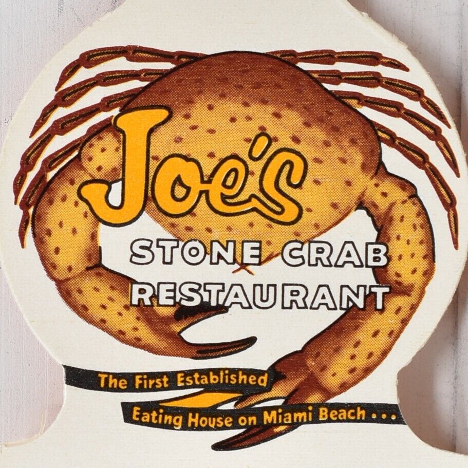 1950s Joe\'s Stone Crab Restaurant 11 Washington Avenue Miami Beach Florida
