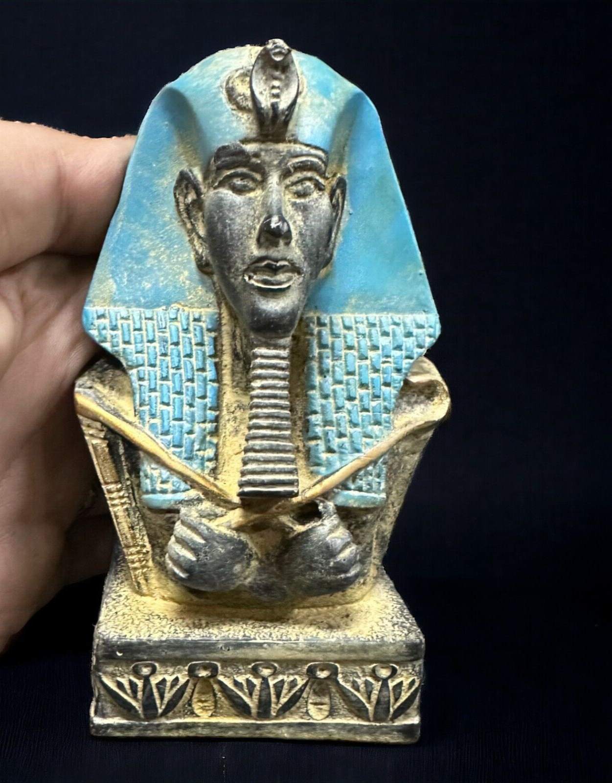 Antiquities Egyptian Head Akhenaten of Ancient Pharaonic Rare Statue Egyptian BC