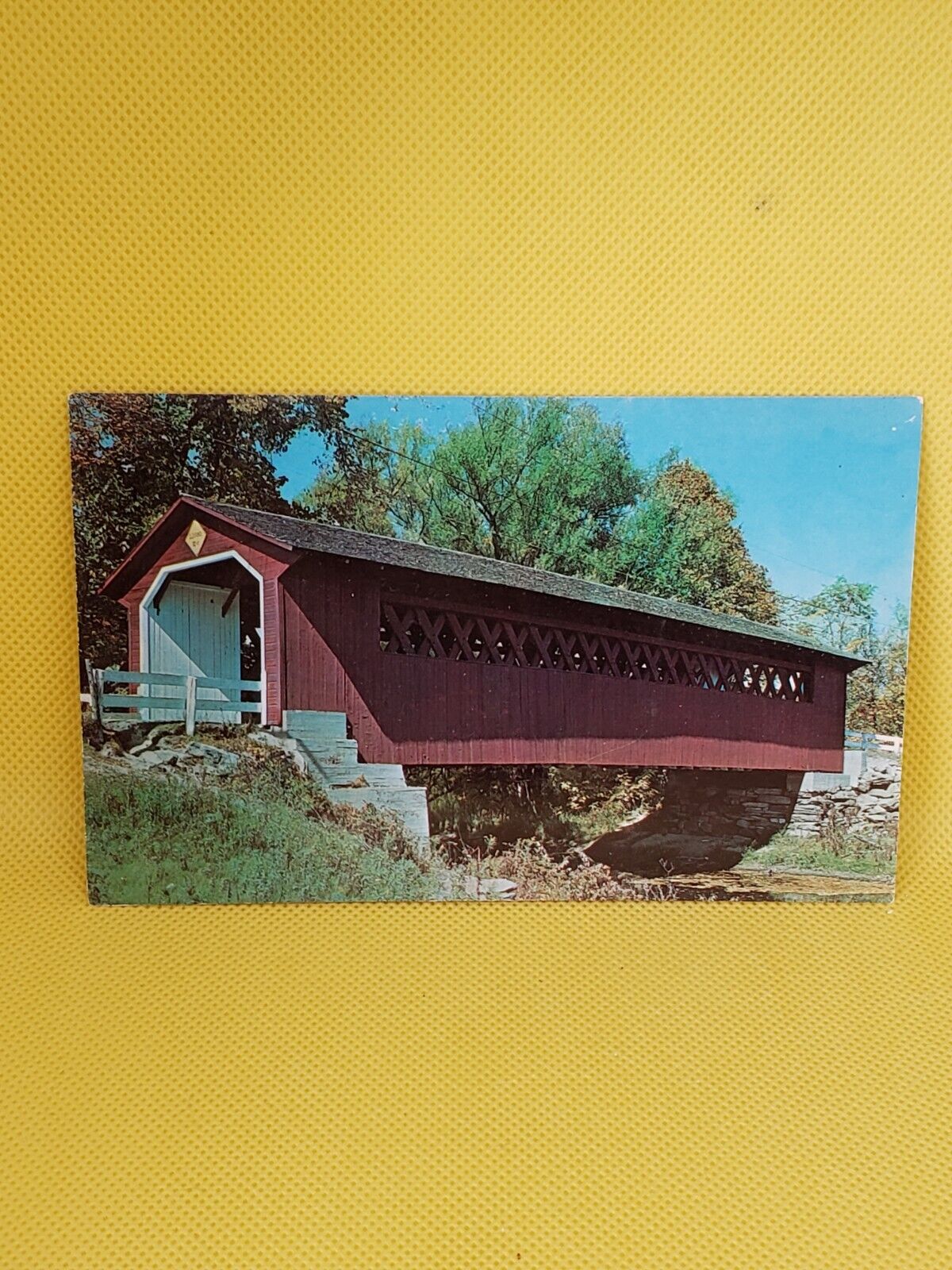 Covered Bridge United States Postcard #186