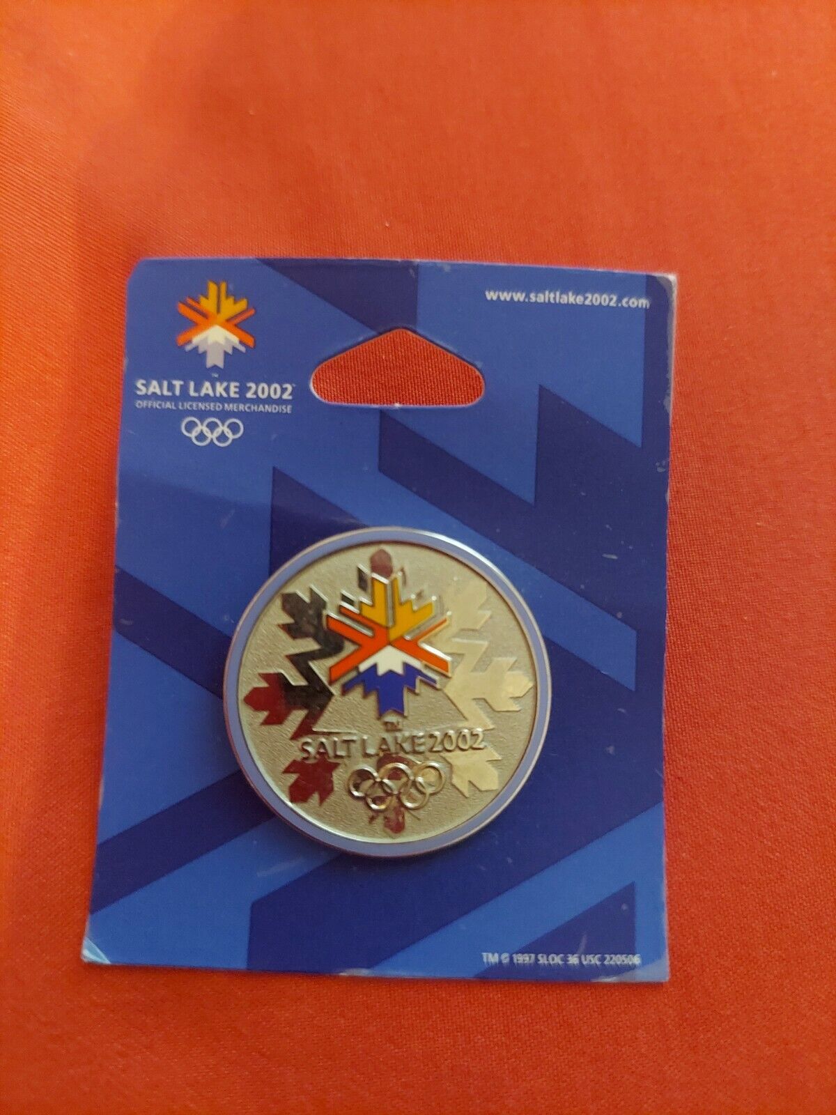 2002 Salt Lake Olympic Pin 