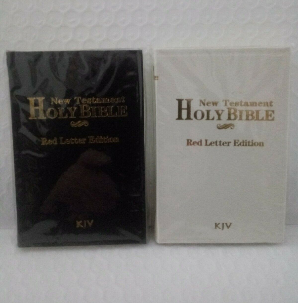 BIBLES 2 Pocket sized Holy Bibles