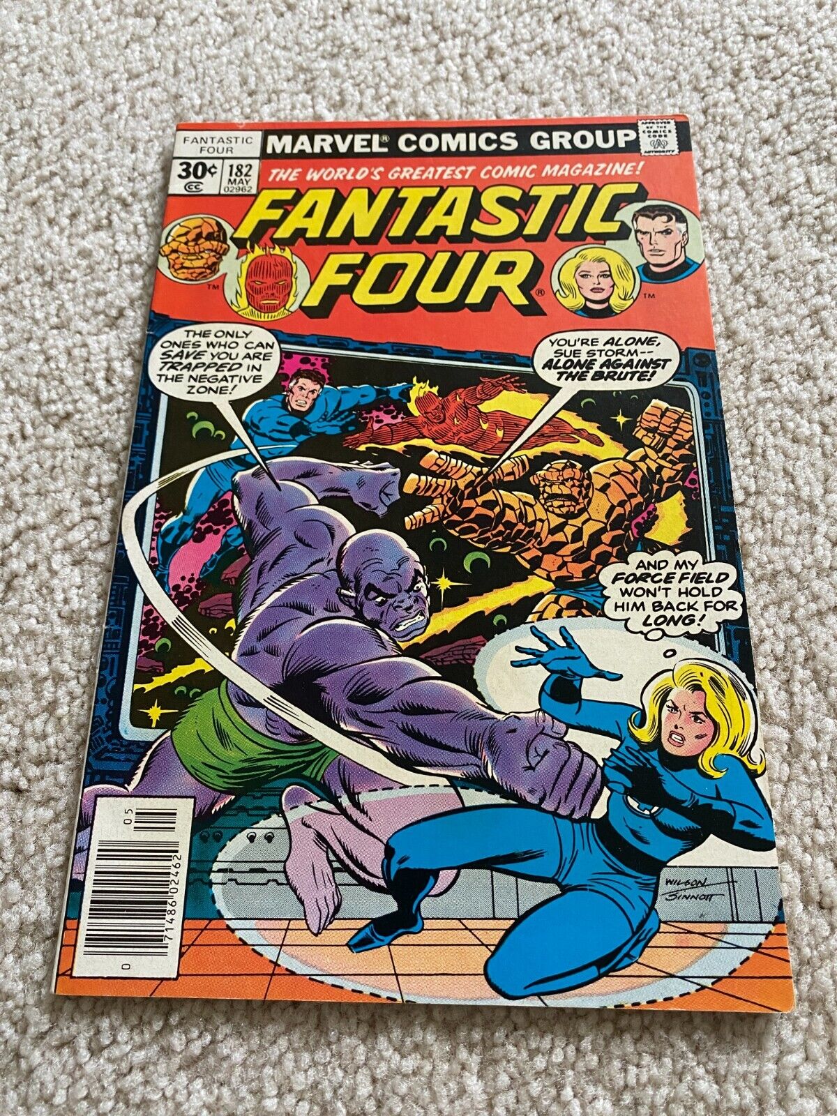 Fantastic Four  182  VF+  8.5  High Grade  Thing  Human Torch  Reed Richards