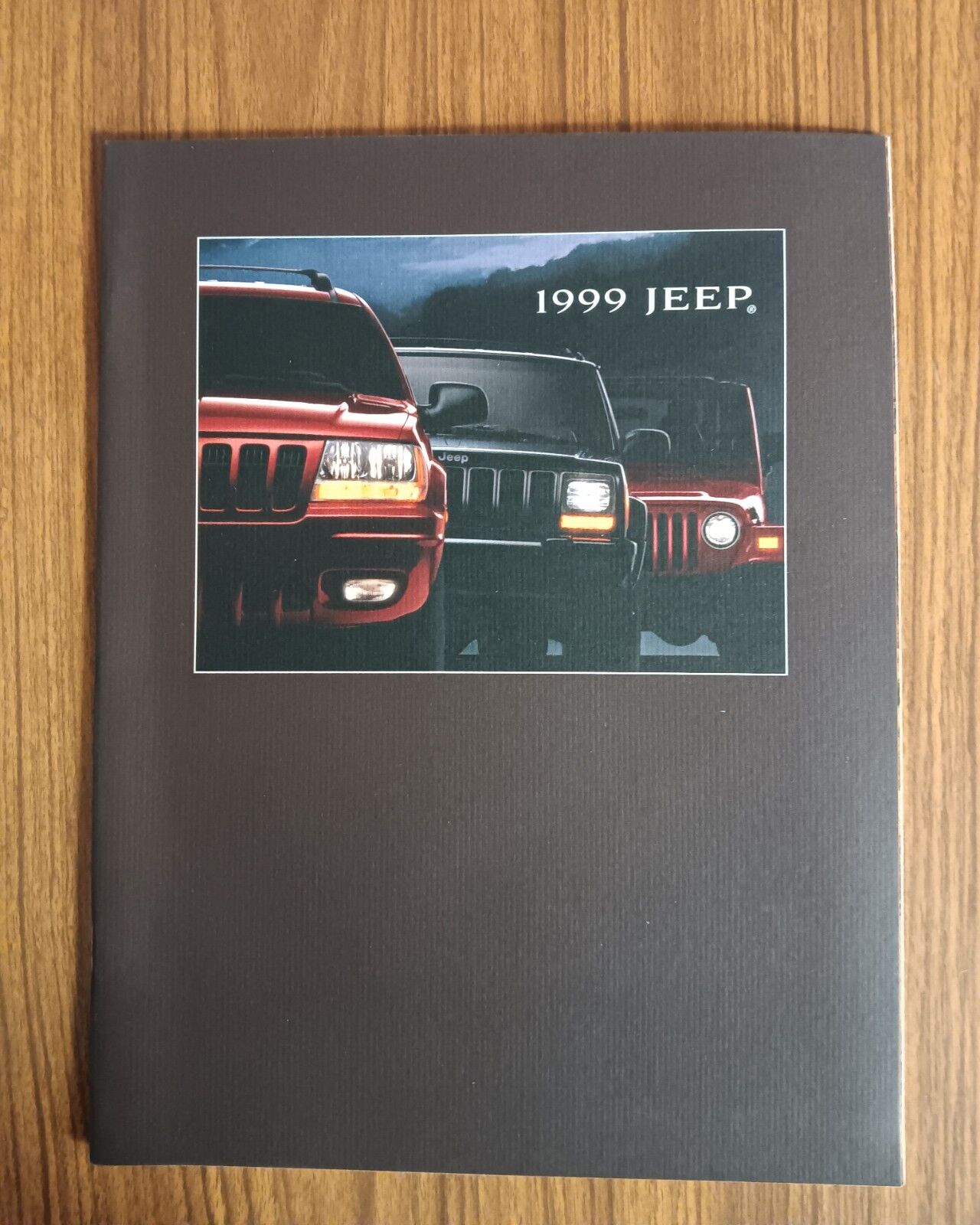 1999 Jeep Dealership Advertising Brochure