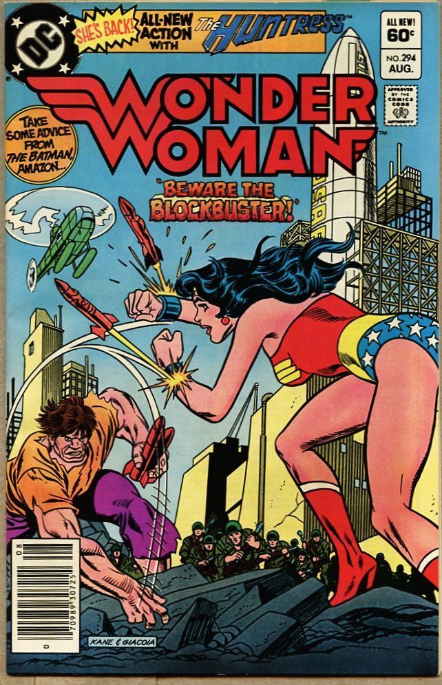 Wonder Woman #294-1982 fn/vf 7.0 Huntress Gene Colan Blockbuster