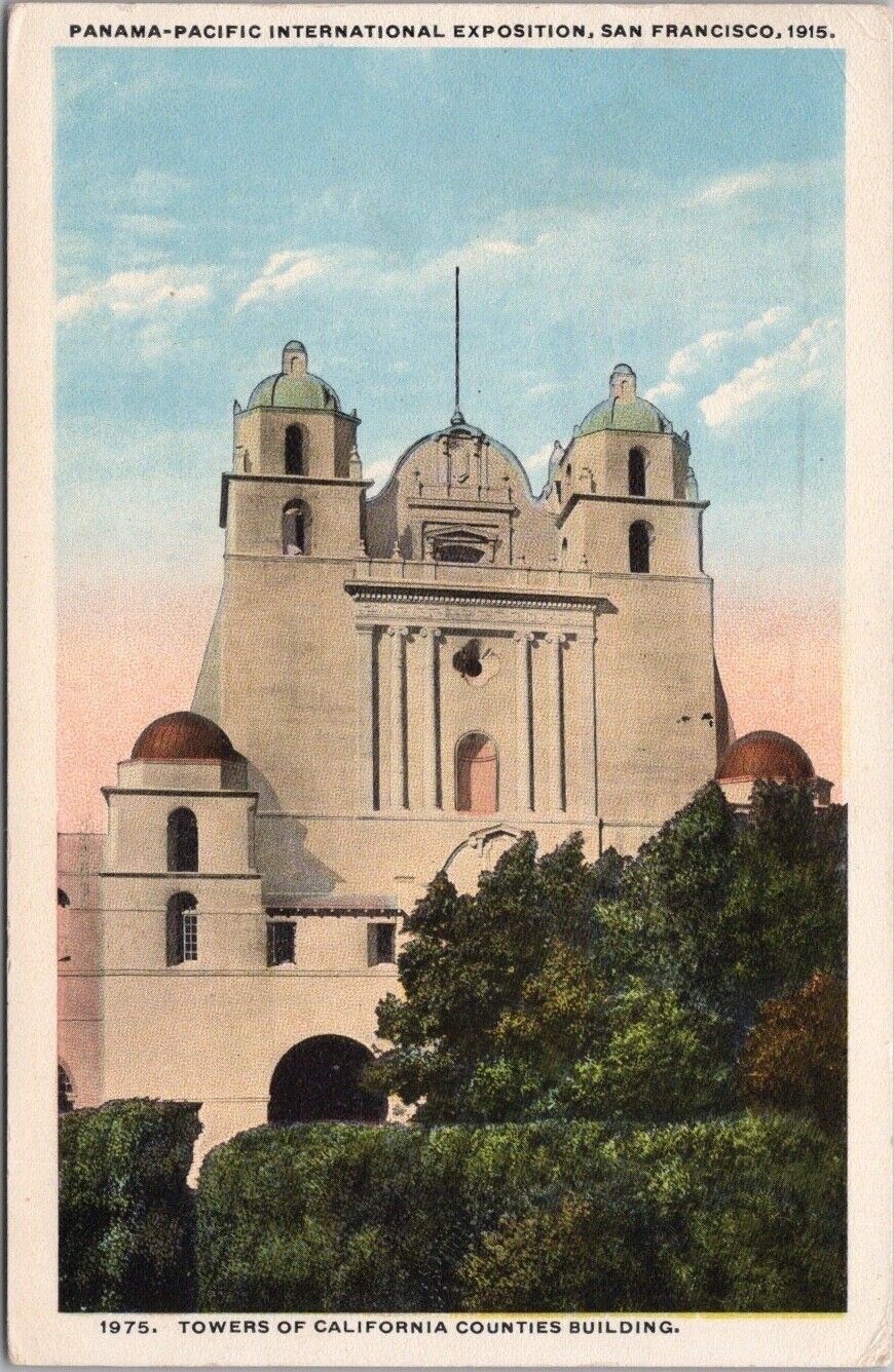 1915 PPIE EXPO San Francisco Postcard \