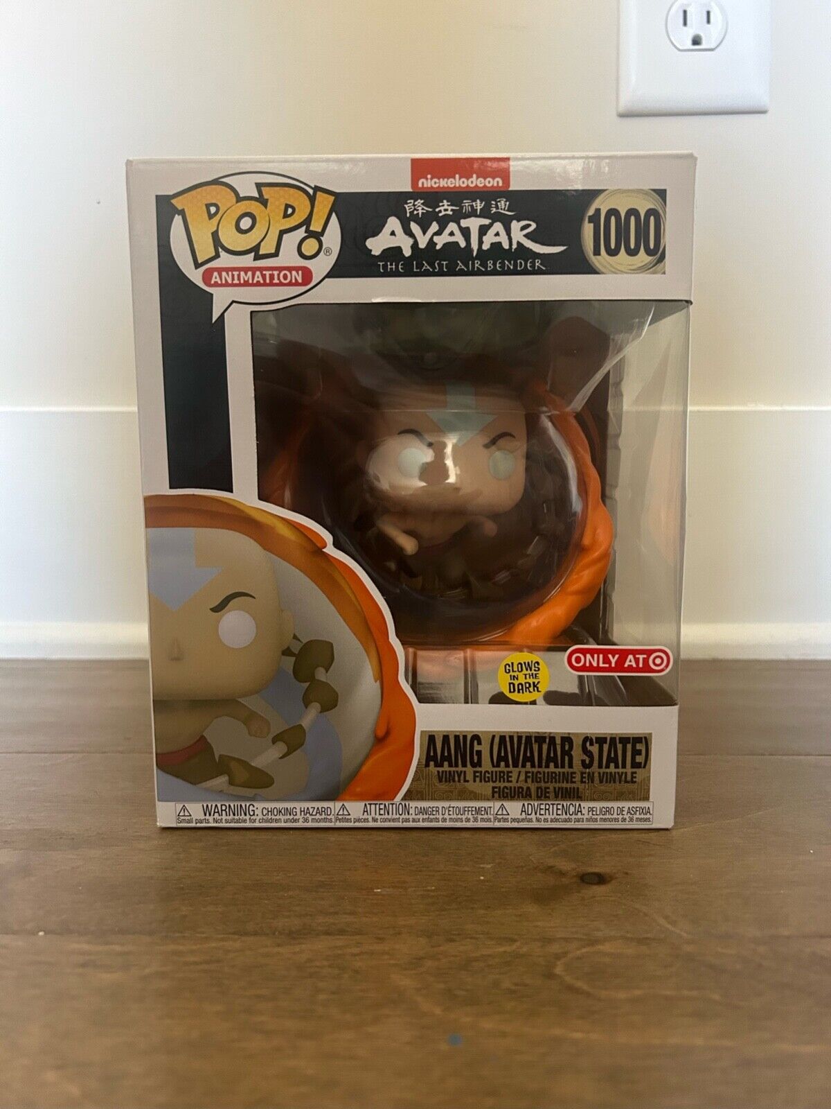 1000 Avatar the Last Airbender, Aang (Avatar State) (Glow in the Dark)