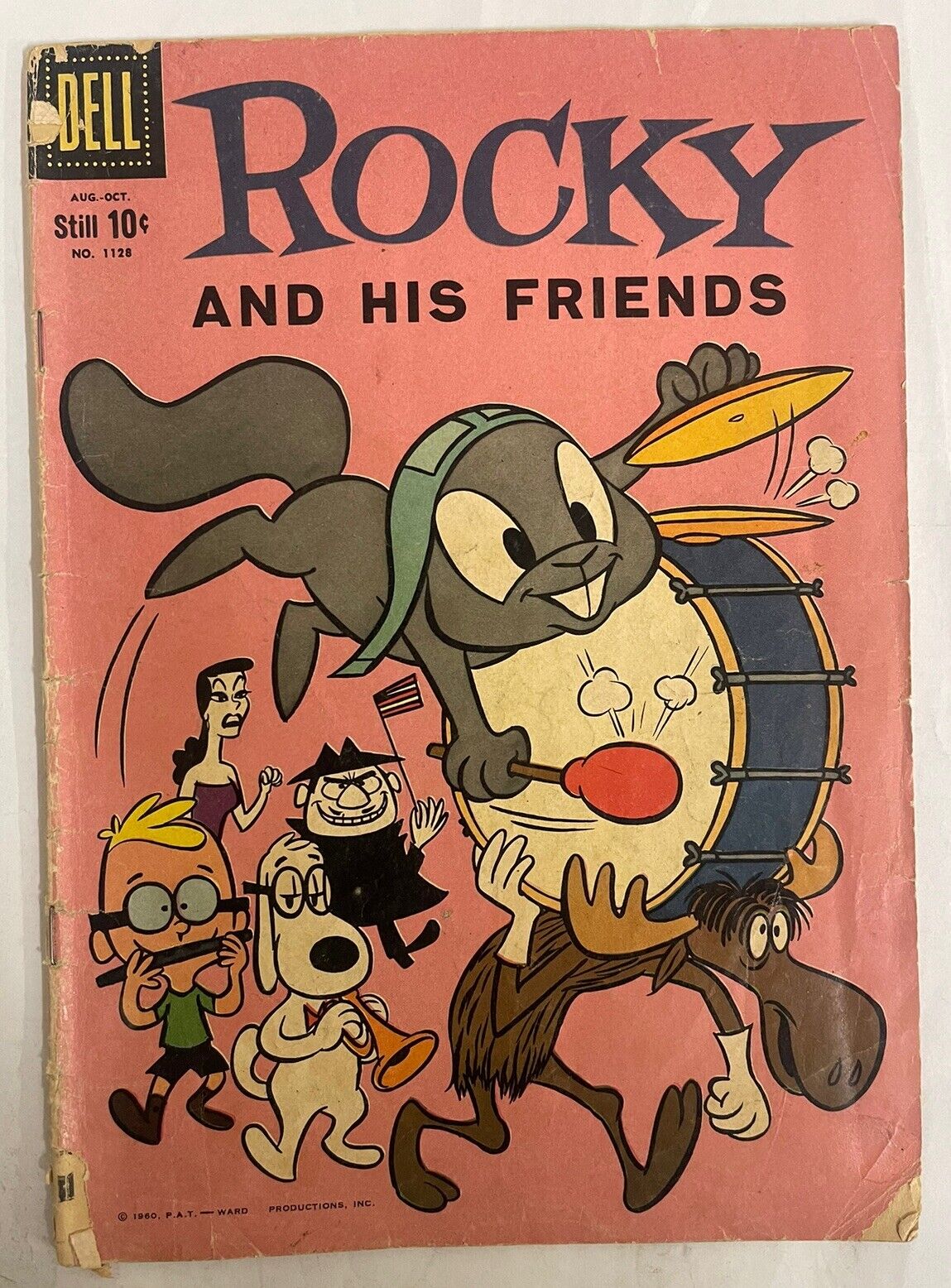 Rock And His Friends Dell Four Color Comics #1128 (1960) Dell Bullwinkle
