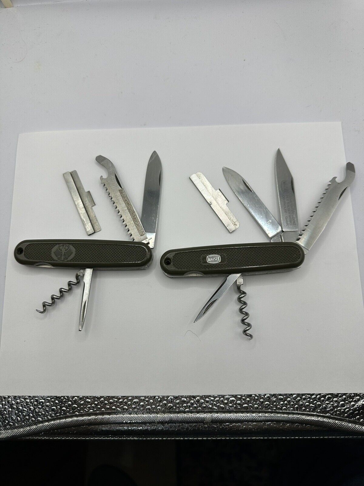 VICTORINOX Switzerland Model Mauser Swiss Army Knife And Adler German Army Knife