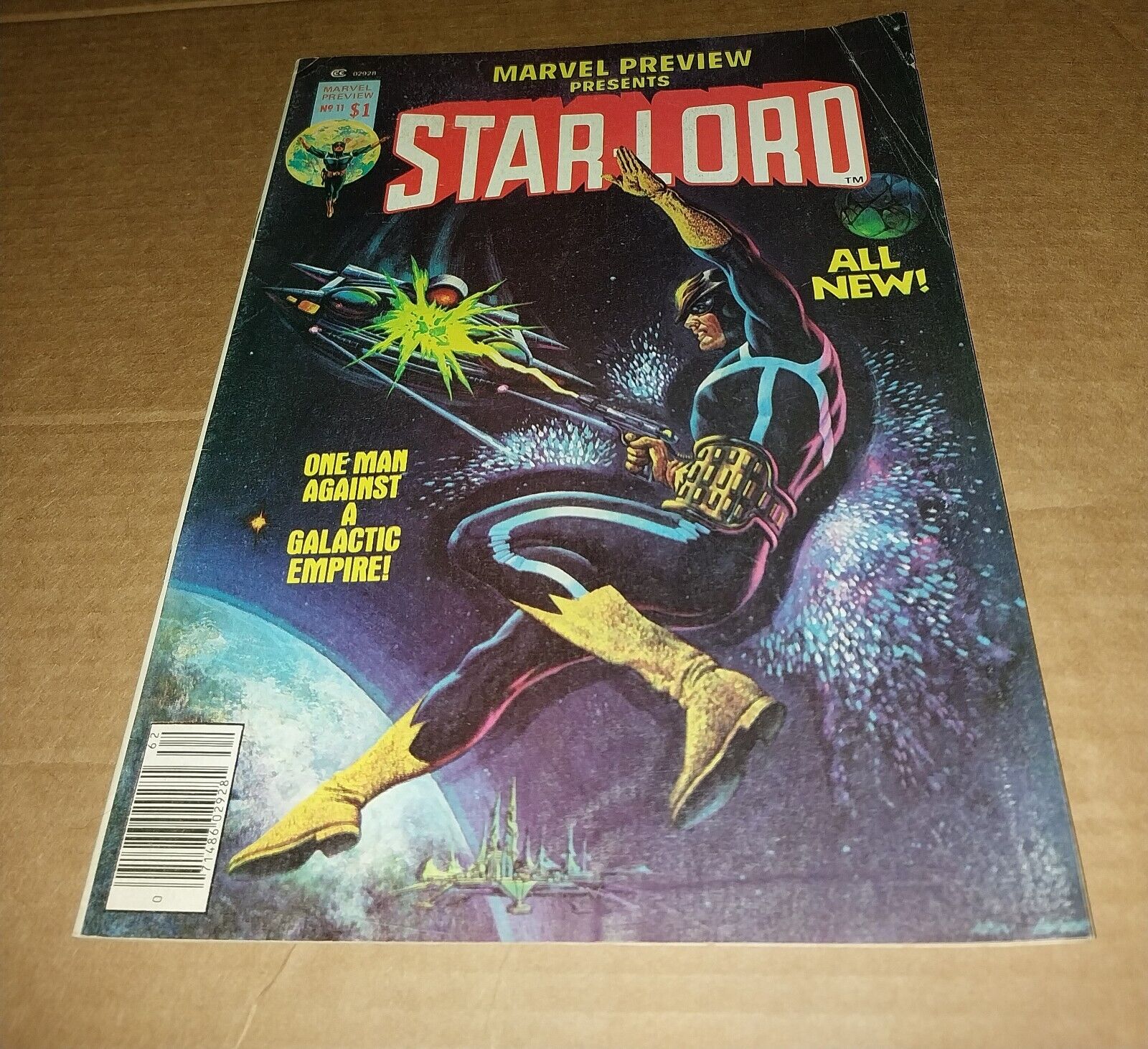 Marvel Preview #11 + 28 Star-Lord 1977 Magazine sized  Chris Claremont Lot Of 2