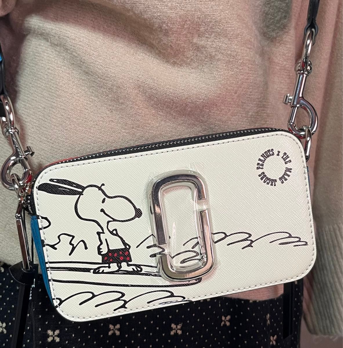 MARC JACOBS Snoopy Collaboration Snapshot White Multi