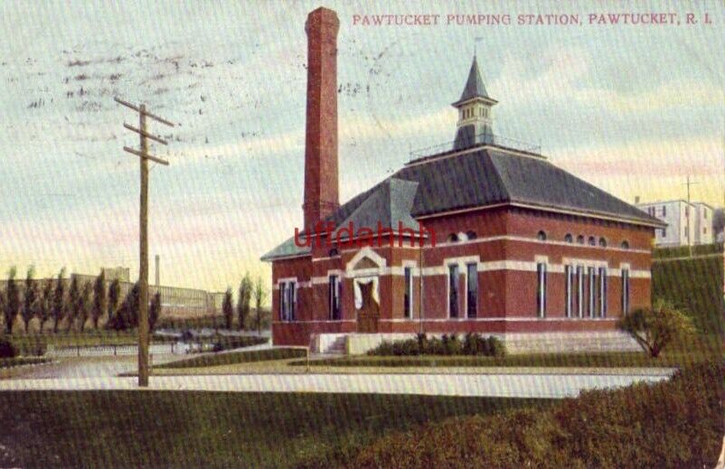 PUMPING STATION, PAWTUCKET, RI 1909