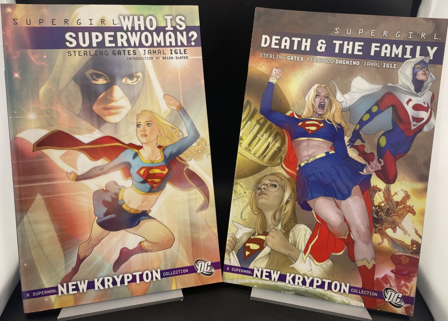 Lot of 2 Supergirl TPB: Who is Superwoman? & Death and the Family
