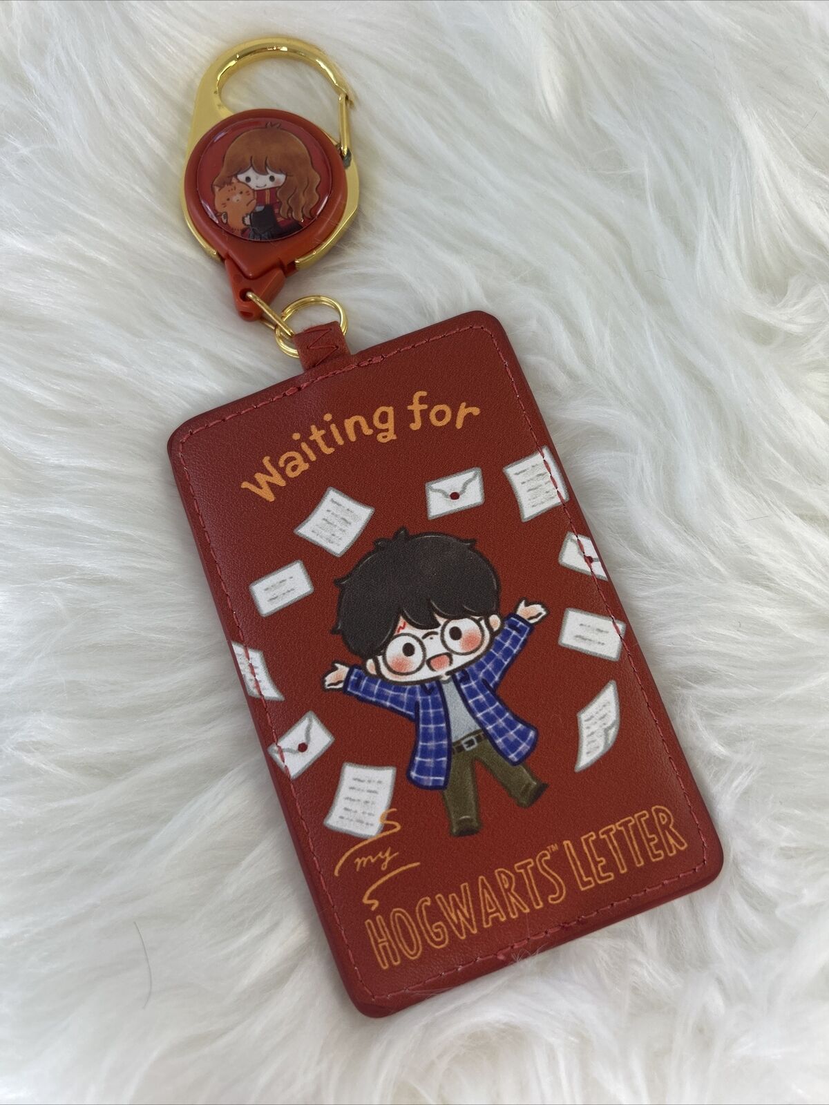 NEW WITH TAG Universal Studios Harry Potter Letter Retractable Cardholder