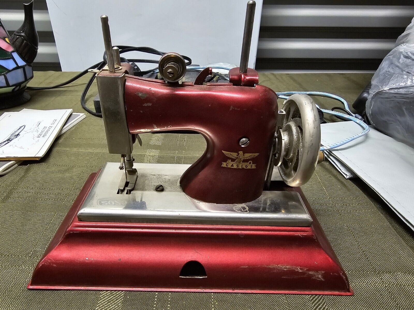 VINTAGE 1940’s “Casige” Mini Sewing Machine, Germany