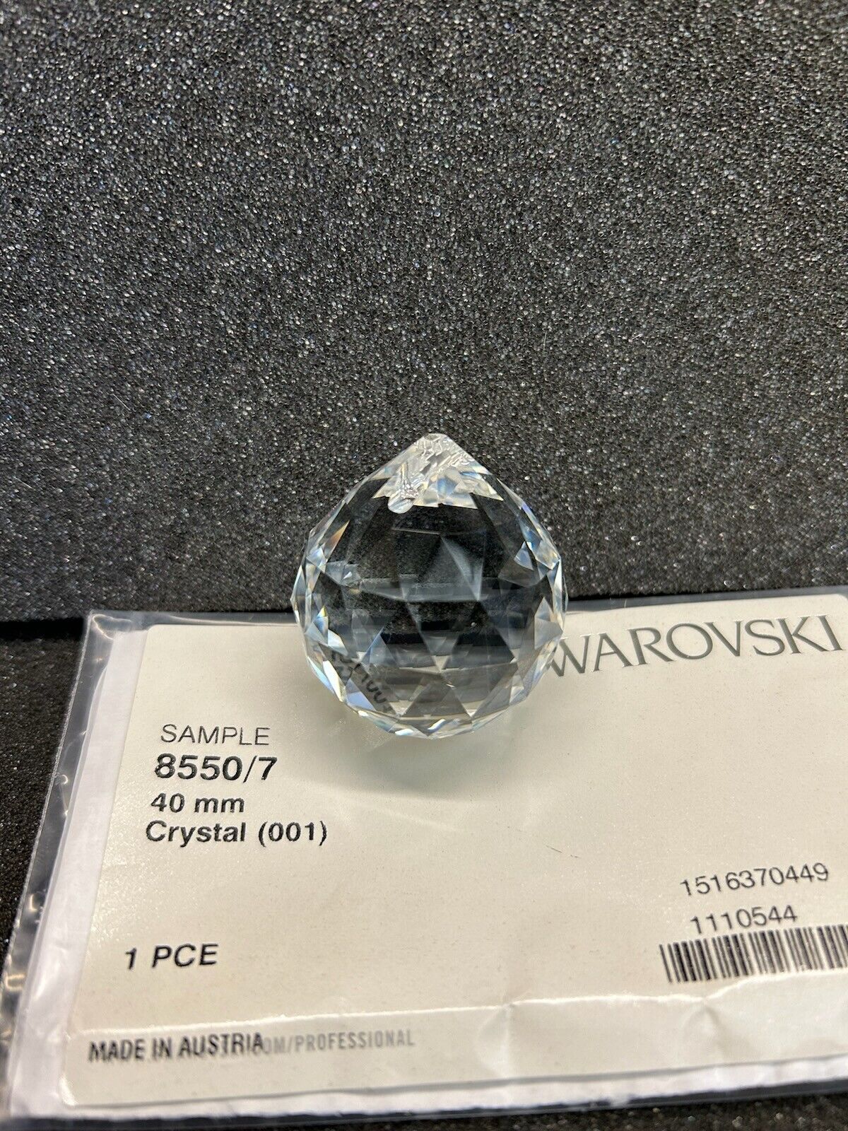 Swarovski Strass 8550 40mm Crystal Facetted Suncatcher Chandelier Ball