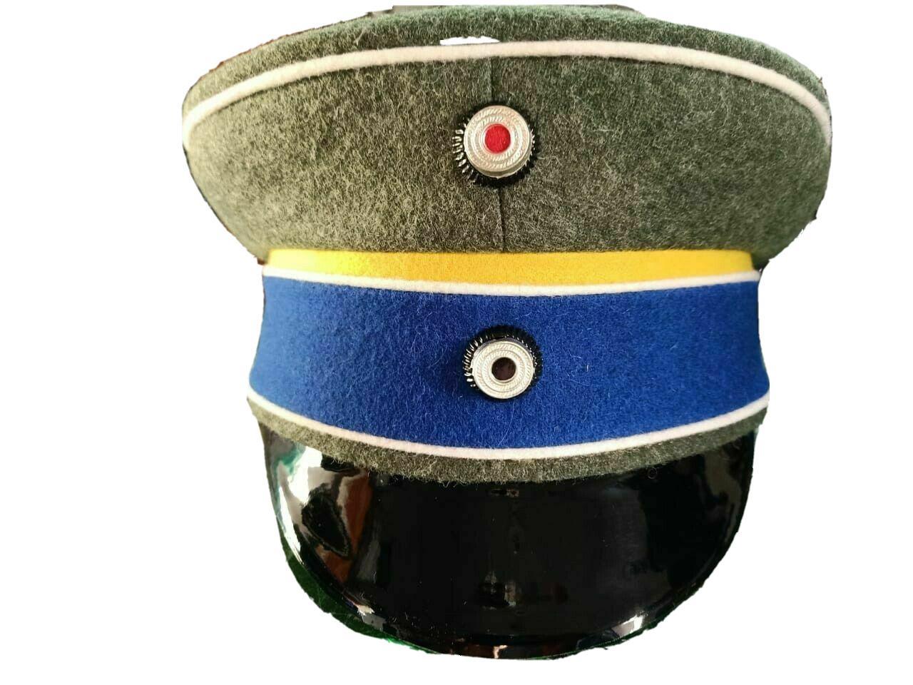 WW1 Imperial German Prussian WW1 Officer General Visor Cap Hats 