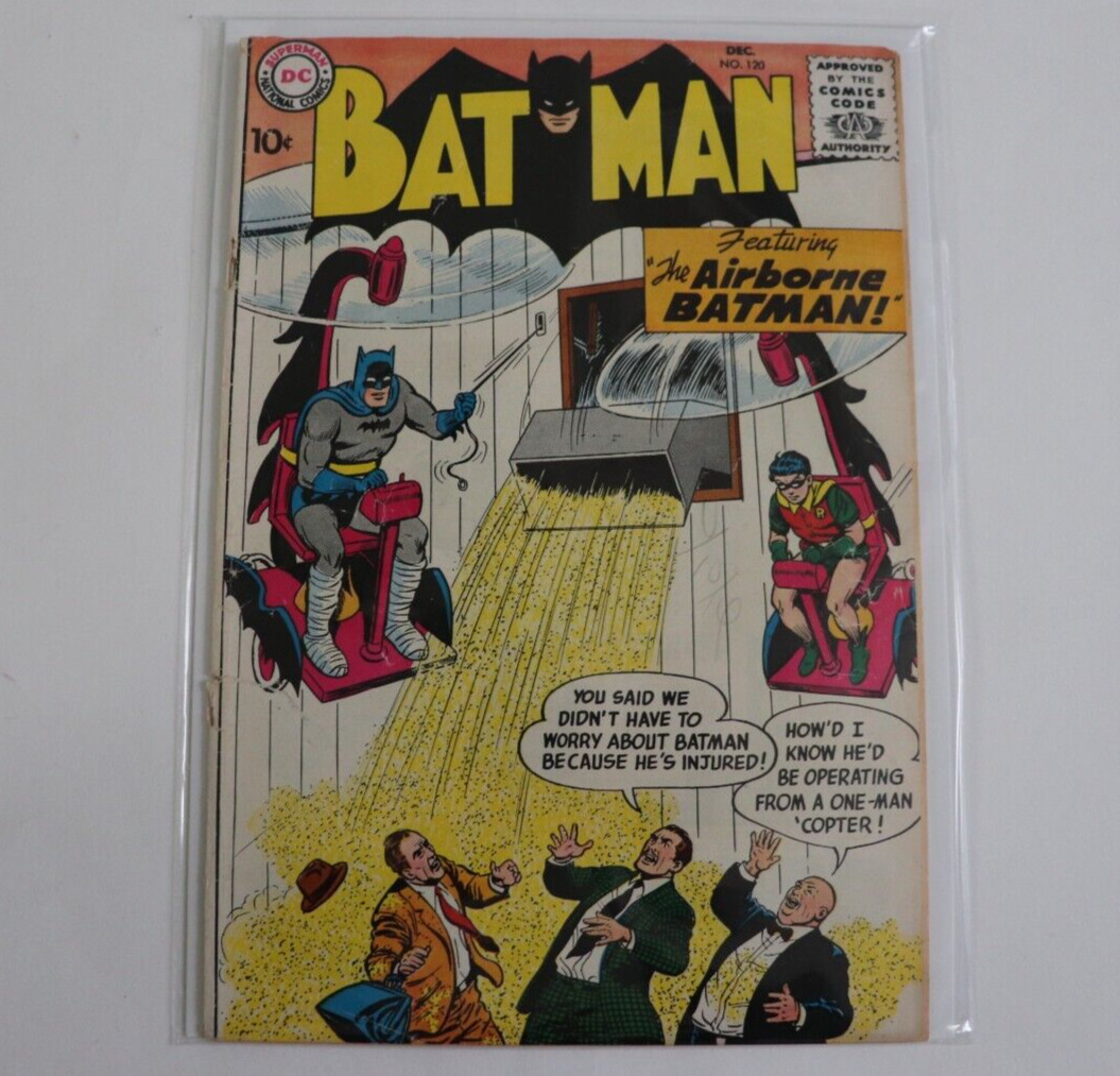 Batman #120 1958 The Curse of the Bat-Ring Vintage DC