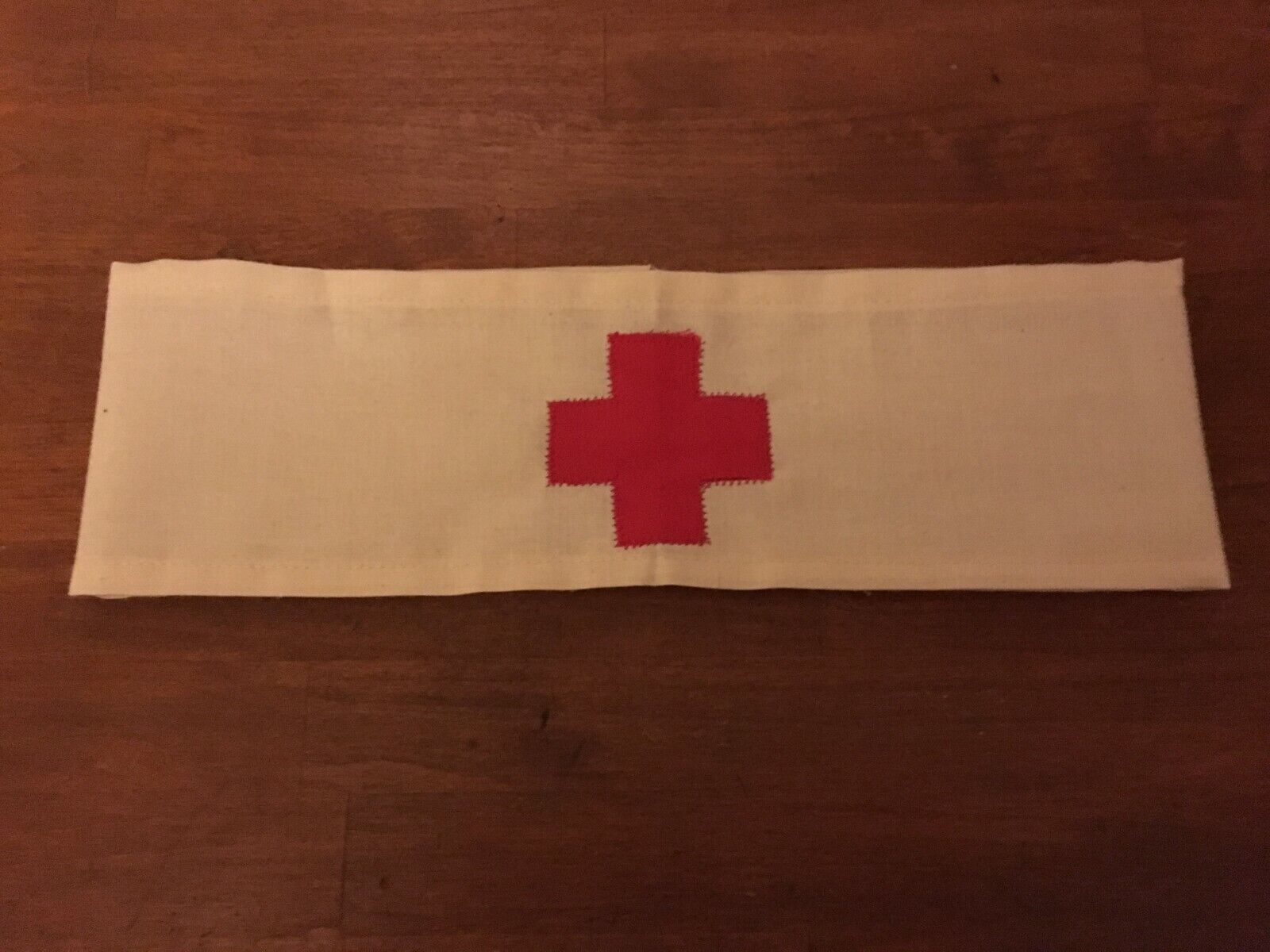 WWII US Army Medic Red Cross Armband 