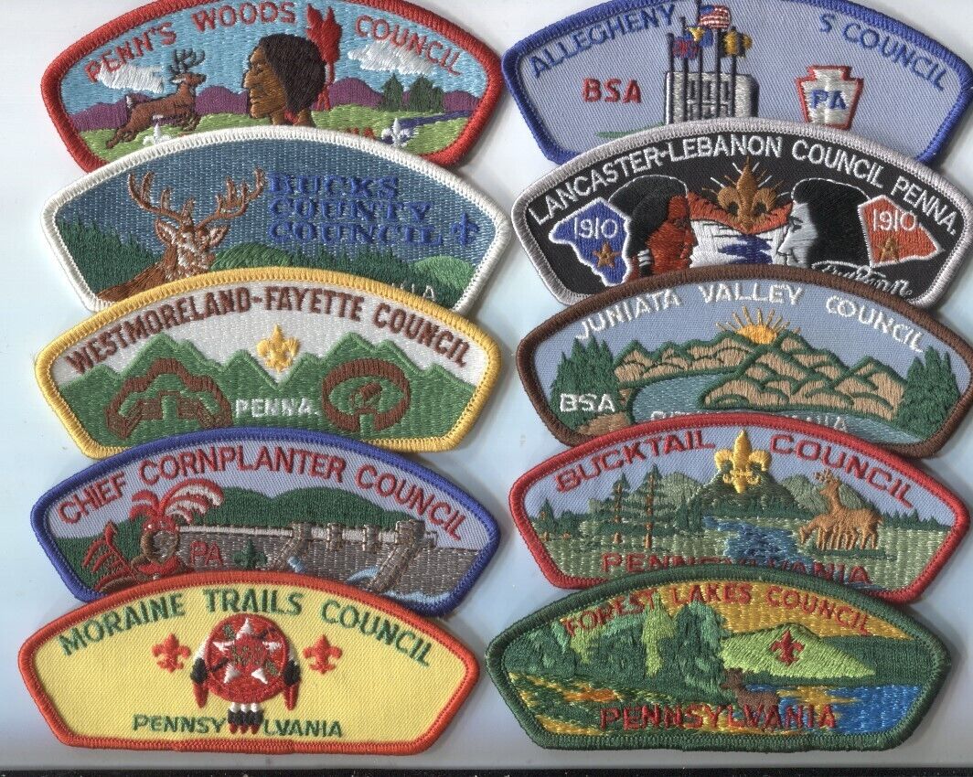 CSPS- LOT OF 10 DIFFERENT - CSP- NORTHEAST AREA- LOT# 55