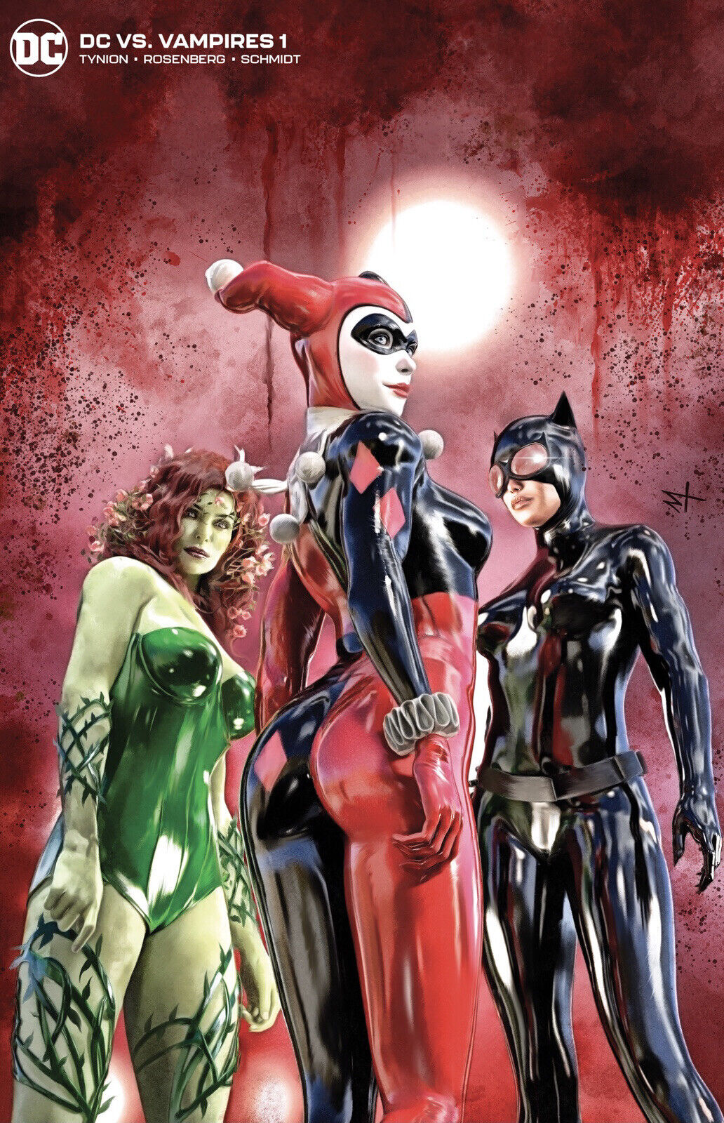 🚨🔥😱 DC VS VAMPIRES #1 TURINI 616 Comics Minimal Trade Dress Variant LTD 1500