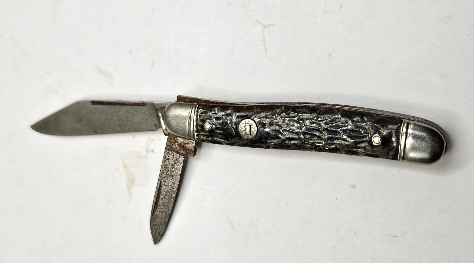 Vintage IMPERIAL RI USA Trapper Pocket Knife