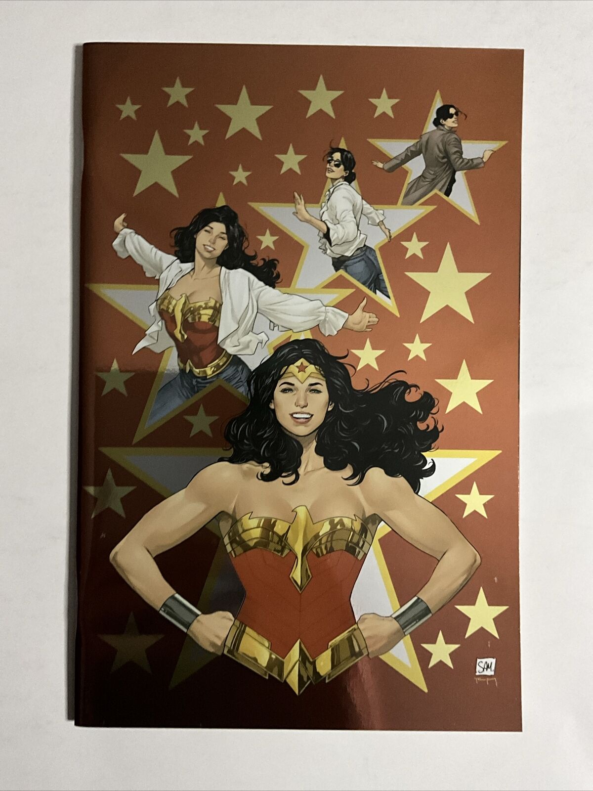 Wonder Woman #800 (2023) 9.4 NM DC Sampere Foil Virgin Variant Cover Comic Book