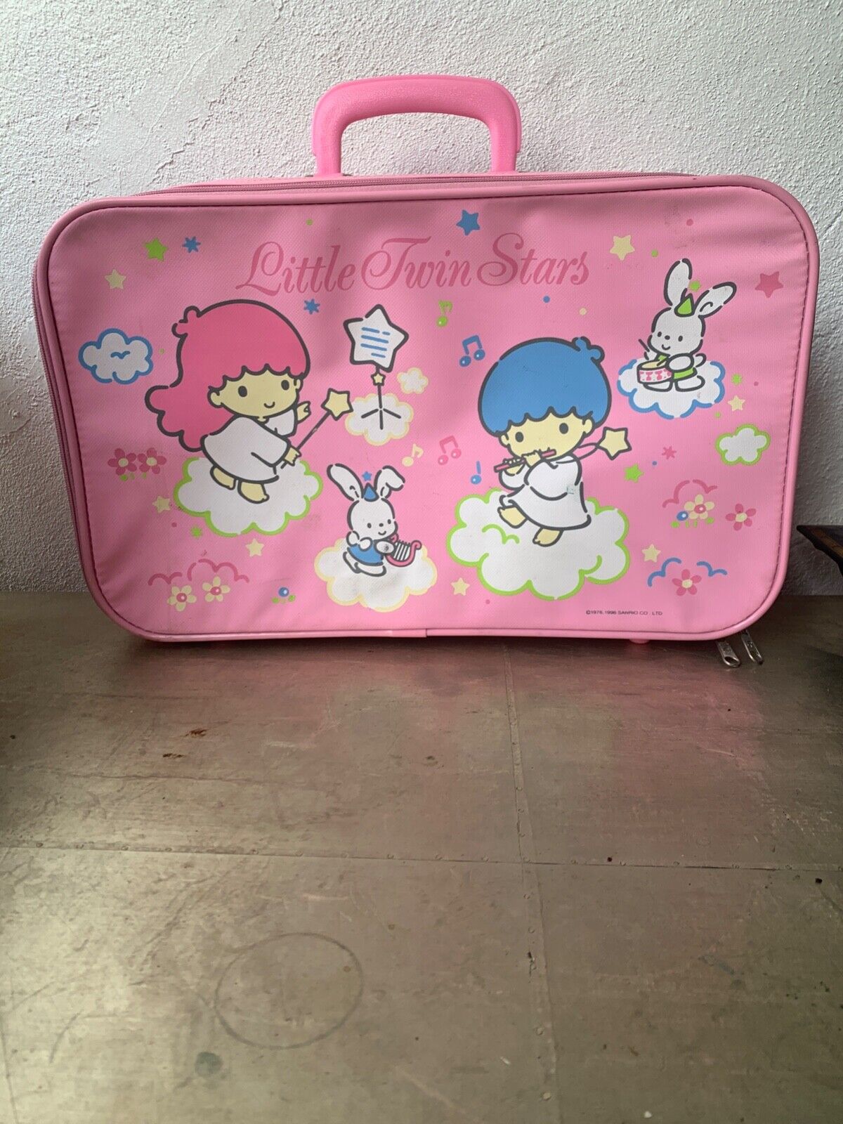 Vintage 90s Sanrio Little Twin Stars Suitcase