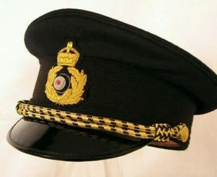 Fine Quality Imperial German Prussian WW1 WWI Navy Admiral General Visor Hat Cap