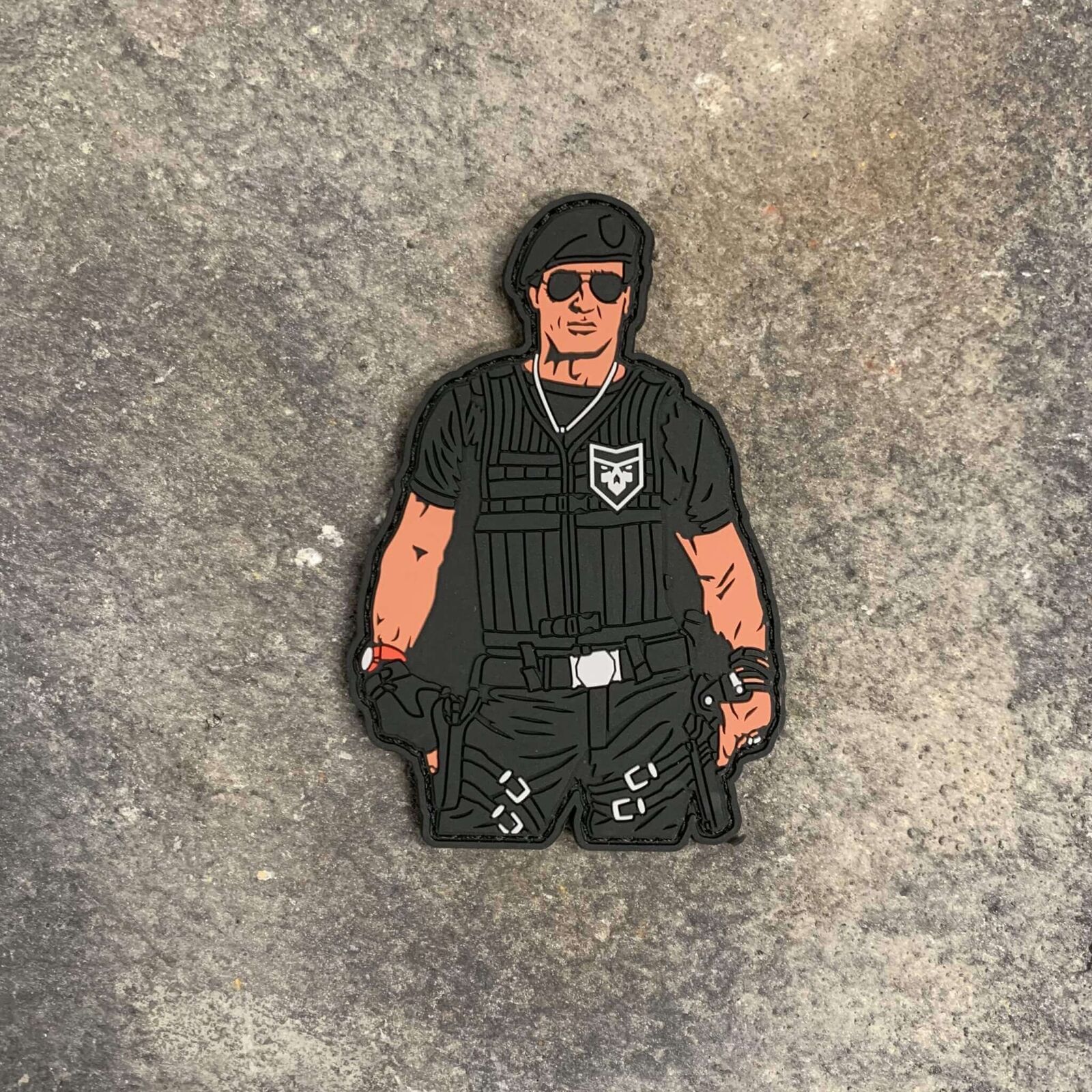 The Expendables:  Barney Ross PVC Patch