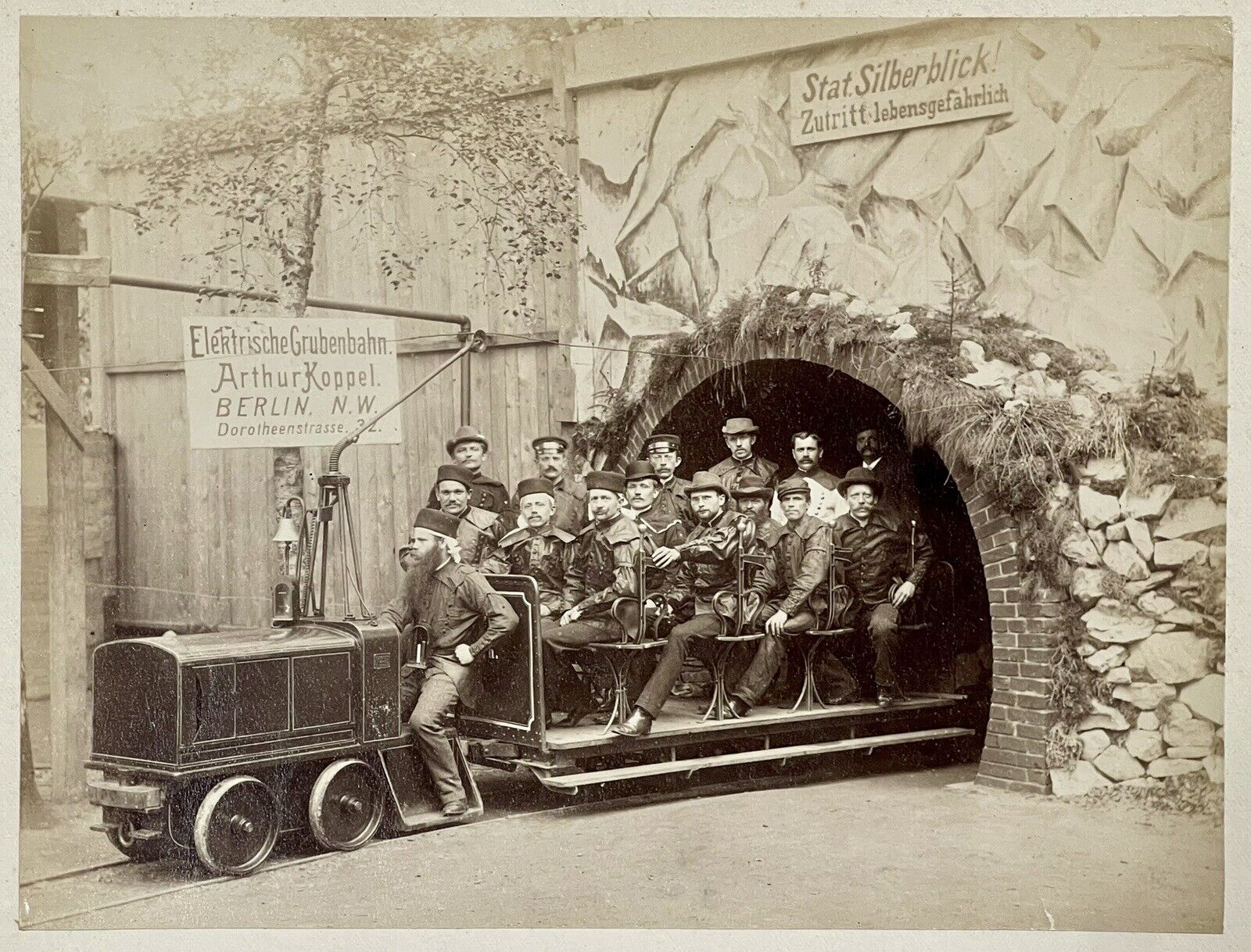 Antique 1880’s-90’s Library / Museum Albumen Photo Portfolio,Arthur Koppel Train