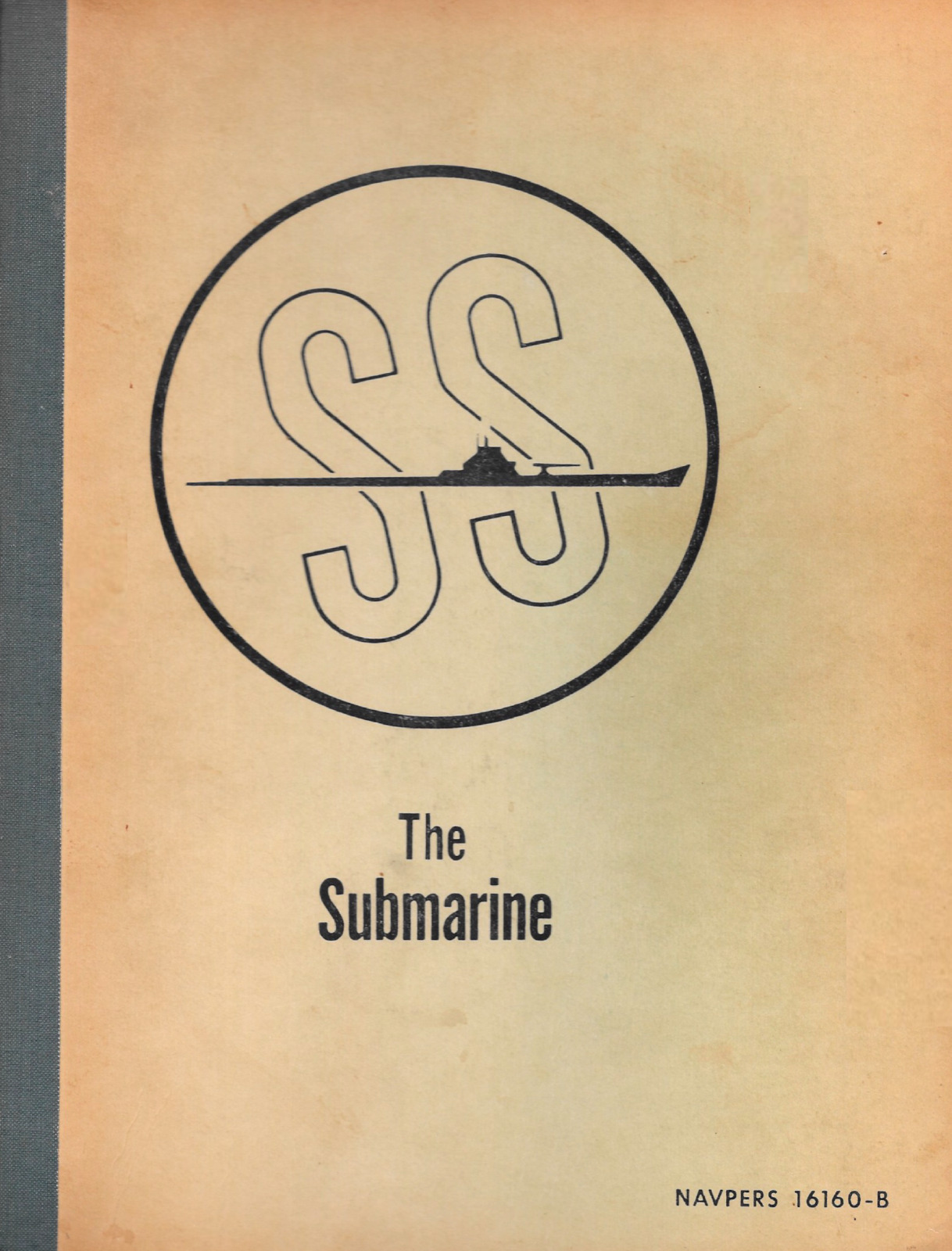 226 Page 1961 Navy NAVPERS 16160-B THE SUBMARINE SS-319 BECUNA Manual on DISC