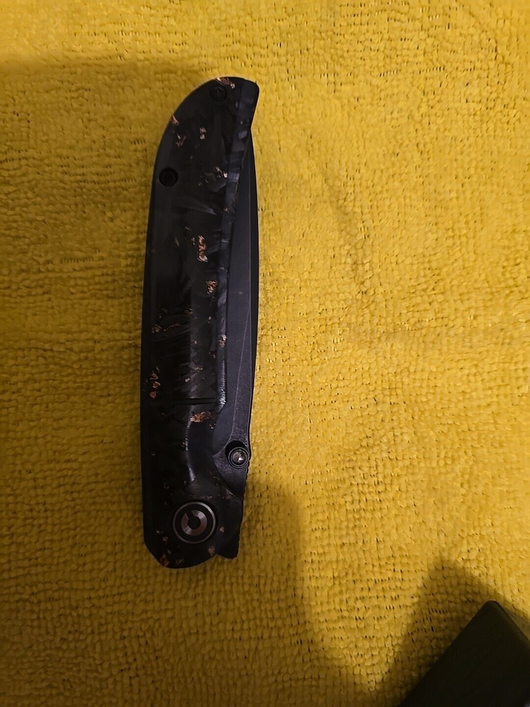 Used Civivi Knives Imperium C2106C Black Nitro-V,  Carbon Fiber Copper Shred