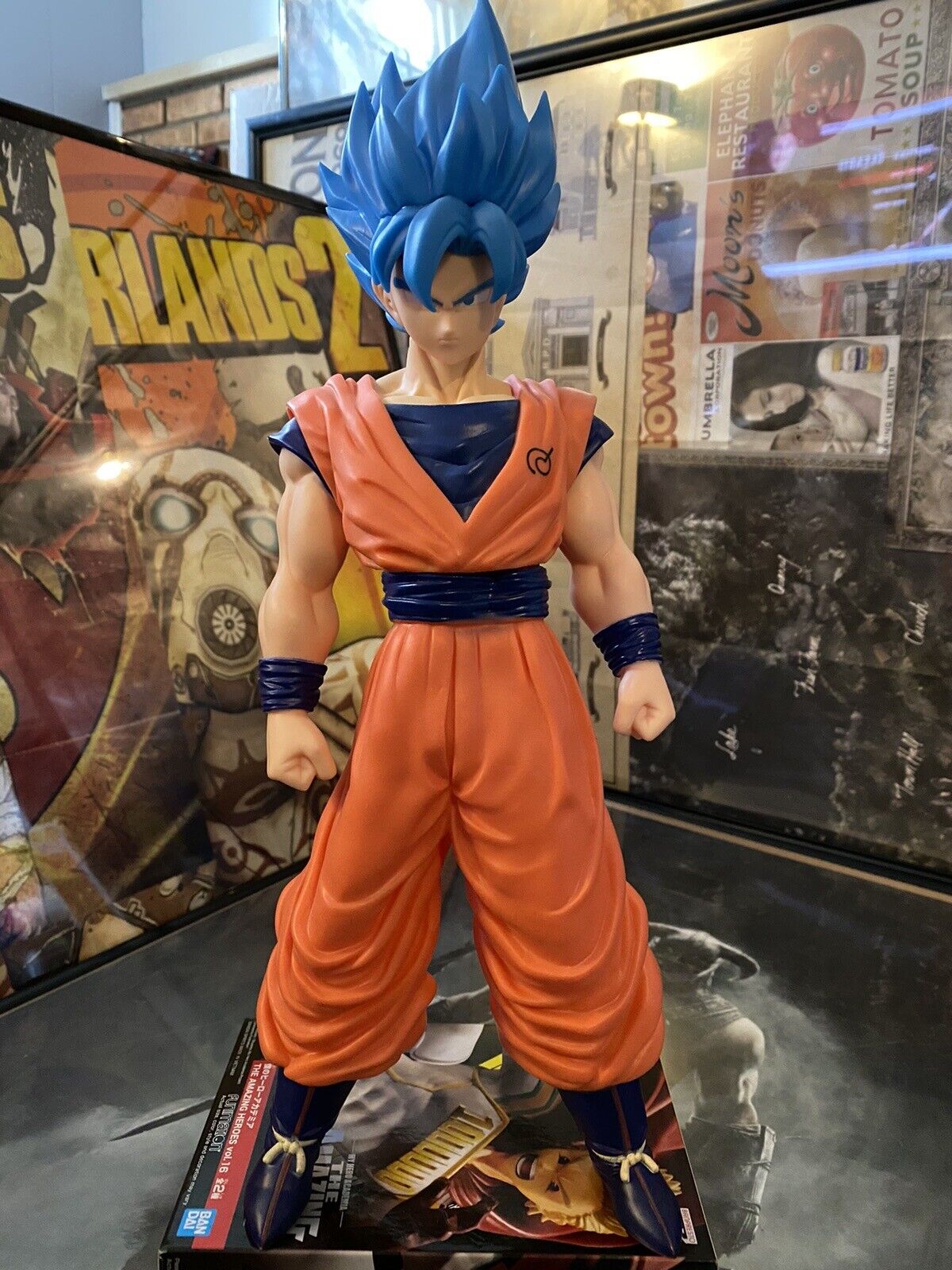 Banpresto Super Big 36cm Super Saiyan Blue Goku 15\