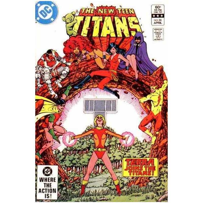 New Teen Titans (1980 series) #30 in Very Fine + condition. DC comics [v~
