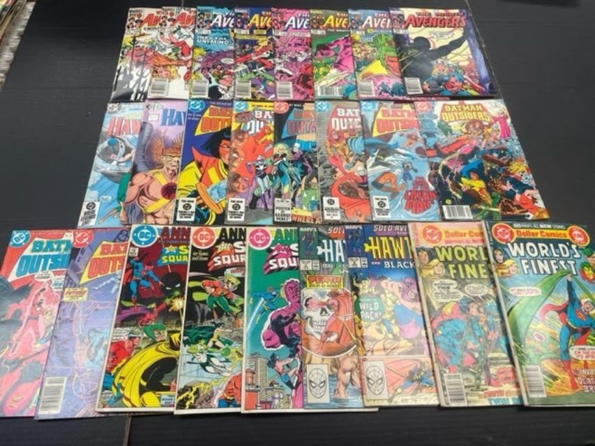 Vintage Bronze  Marvel DC Comics lot of 100 1970\'s -1980\'s Lot L