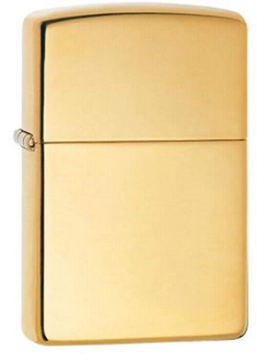 Zippo 254B High Polish Brass Pocket Lighter