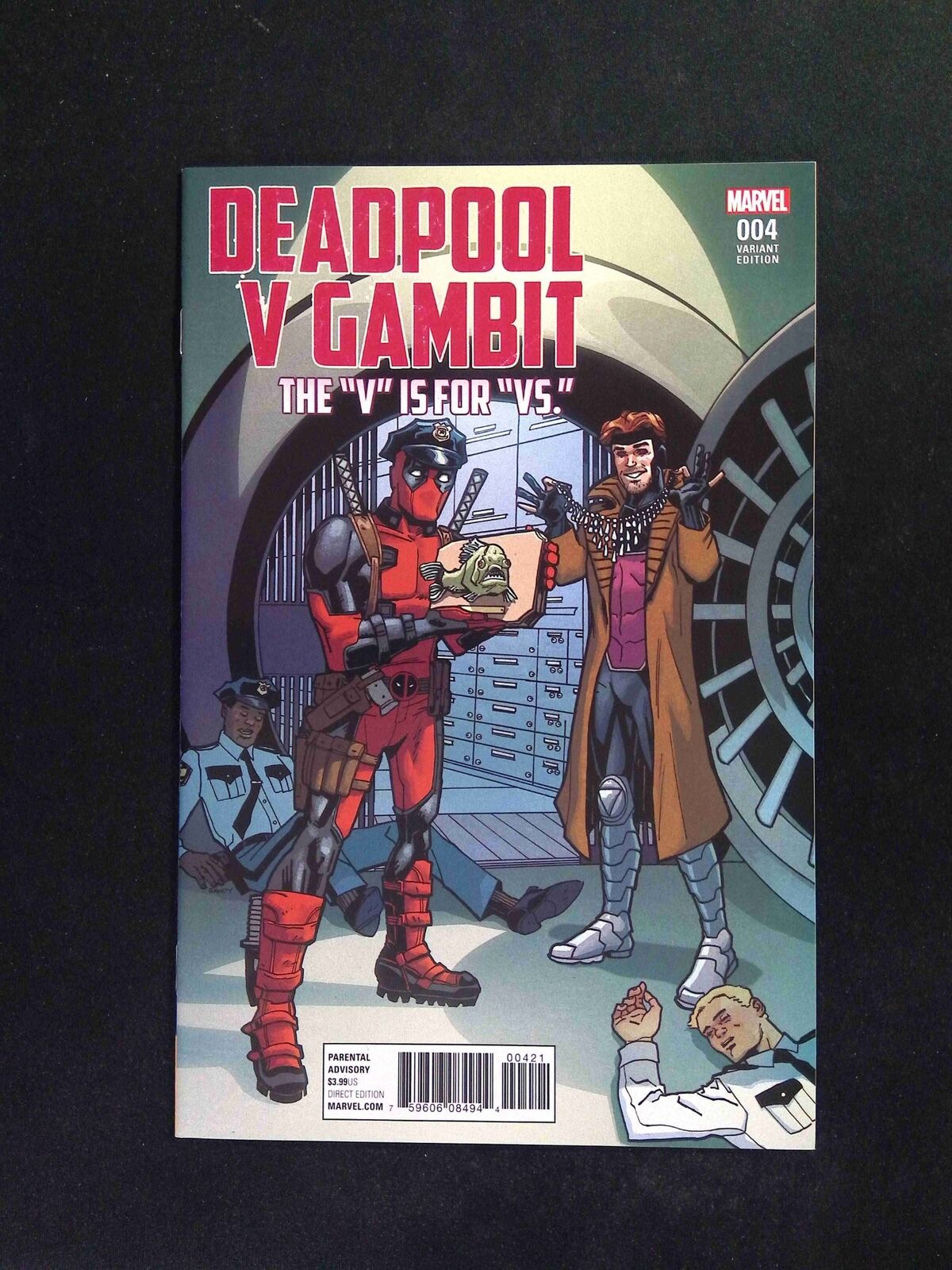 Deadpool vs. Gambit #4B  Marvel Comics 2016 NM  Jarrell Variant