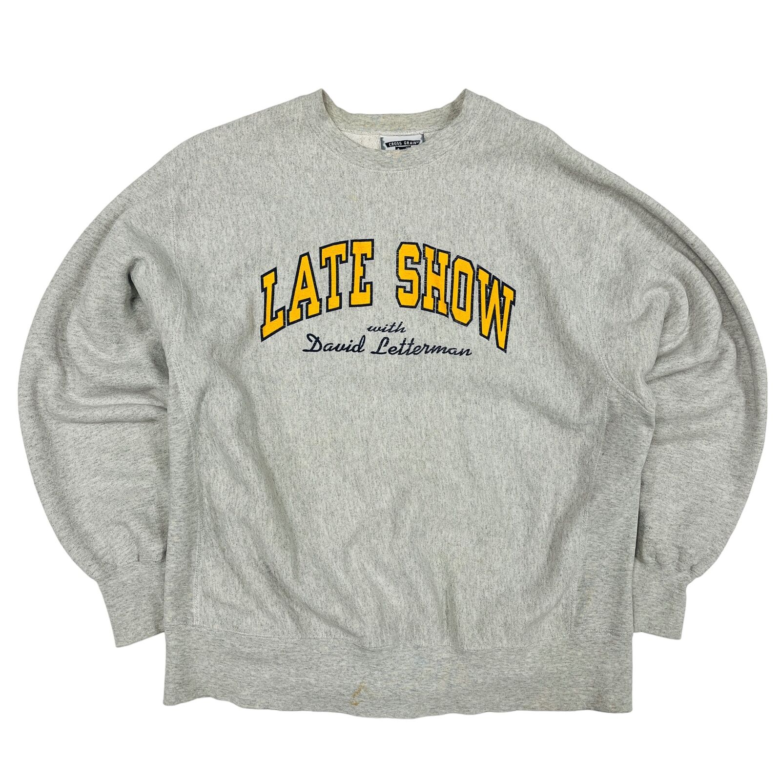 Vintage  Late Show With David Letterman Graphic Sweatshirt - 2XL