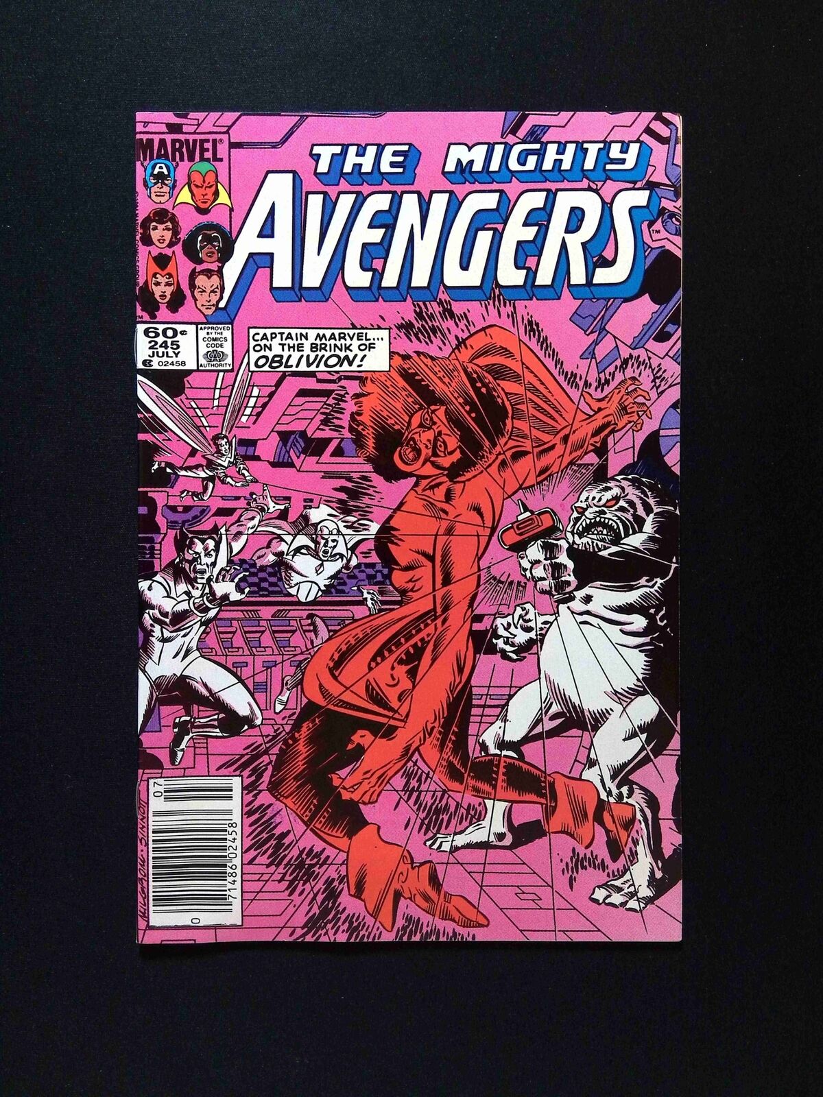 Avengers #245  MARVEL Comics 1984 VF NEWSSTAND