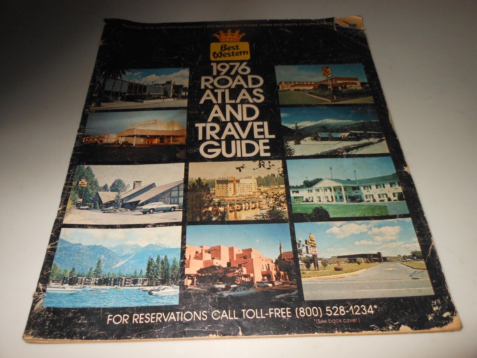 Best Western 1976 Road Atlas And Travel Guide
