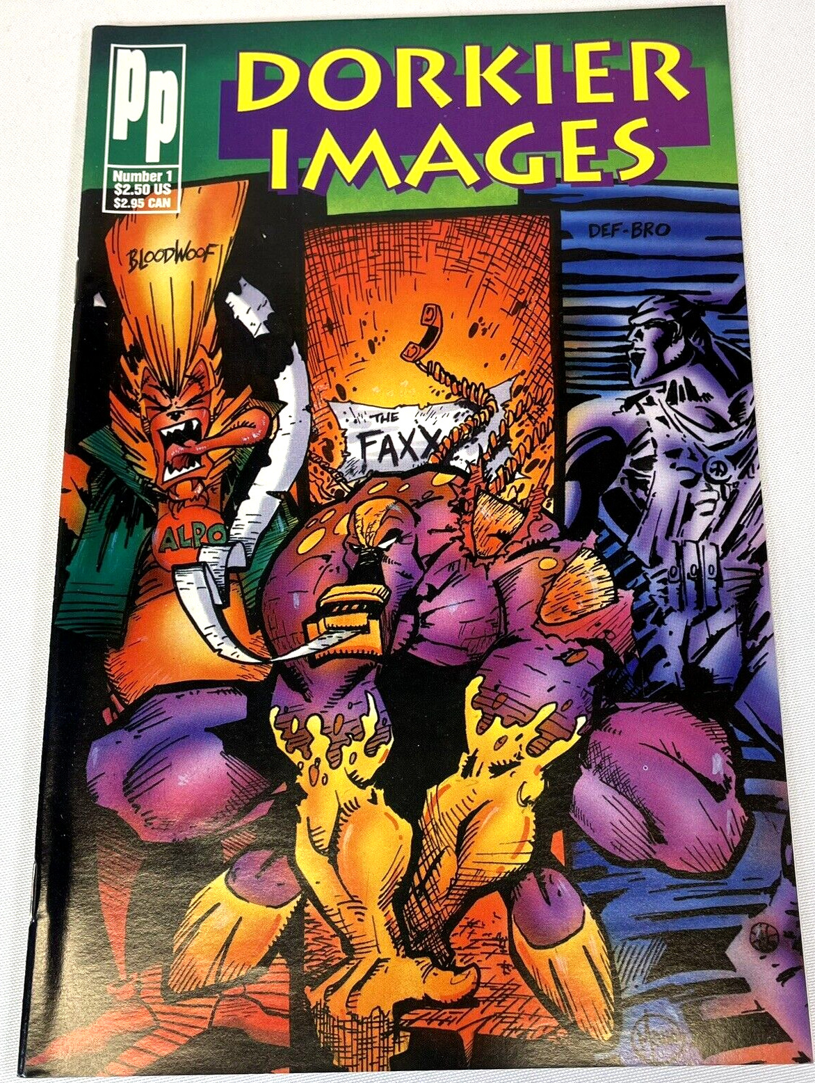 Dorkier Images Parody Press Comics Book  Bill Maus Cover 1993