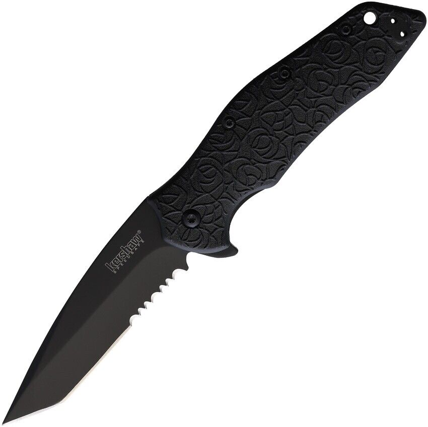 Kershaw KURO Tanto PS Spring Assist SPEEDSAFE Tactical Flipper knife 1835TBLKST