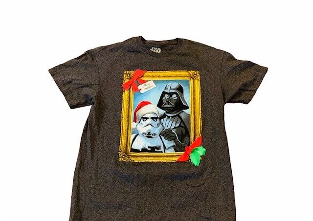 Darth Vader Star Wars T Shirt Merry Christmas Sithmus Portrait Stormtrooper Sith