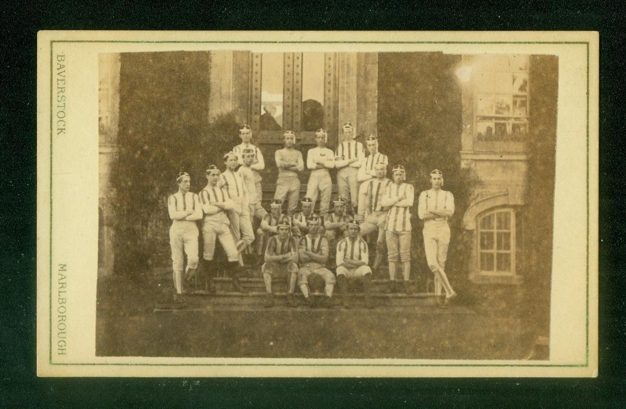 S10, 752-4, 1873, CDV Card, Marlborough College Rugby (Football) Team, England