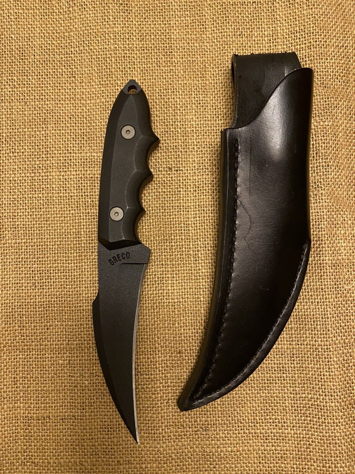 Custom made John Greco prototype LA SWAT knife