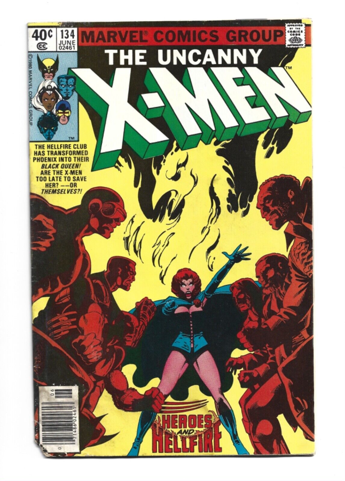 Uncanny X-Men #134, VG- 3.5, Dark Phoenix Saga